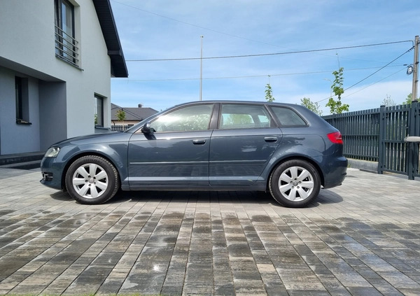 Audi A3 cena 31900 przebieg: 169000, rok produkcji 2011 z Żyrardów małe 742